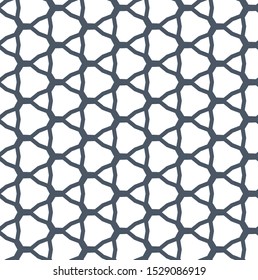Seamless vector pattern in geometric ornamental style