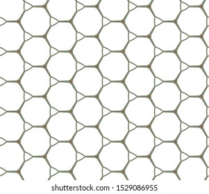 Seamless vector pattern in geometric ornamental style