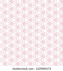 Seamless vector pattern in geometric ornamental style