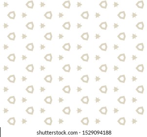 Seamless vector pattern in geometric ornamental style