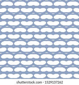 Seamless vector pattern in geometric ornamental style