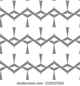 Seamless vector pattern in geometric ornamental style