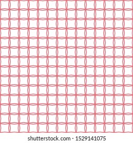 Seamless vector pattern in geometric ornamental style