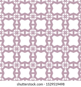 Seamless vector pattern in geometric ornamental style