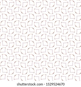 Seamless vector pattern in geometric ornamental style