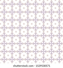 Seamless vector pattern in geometric ornamental style