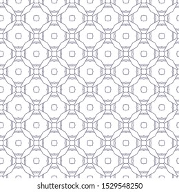 Seamless vector pattern in geometric ornamental style