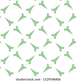 Seamless vector pattern in geometric ornamental style