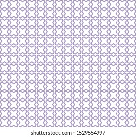 Seamless vector pattern in geometric ornamental style