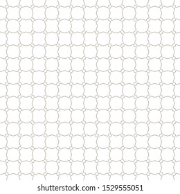 Seamless vector pattern in geometric ornamental style