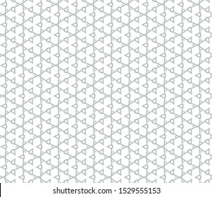 Seamless vector pattern in geometric ornamental style