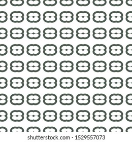 Seamless vector pattern in geometric ornamental style