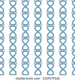 Seamless vector pattern in geometric ornamental style