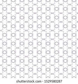 Seamless vector pattern in geometric ornamental style