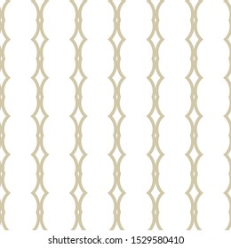 Seamless vector pattern in geometric ornamental style