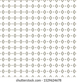 Seamless vector pattern in geometric ornamental style