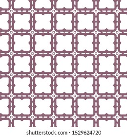 Seamless vector pattern in geometric ornamental style