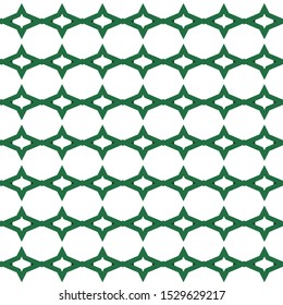 Seamless vector pattern in geometric ornamental style