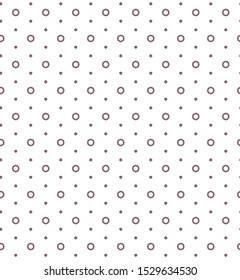 Seamless vector pattern in geometric ornamental style