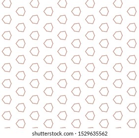 Seamless vector pattern in geometric ornamental style