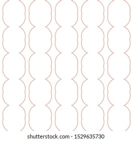 Seamless vector pattern in geometric ornamental style