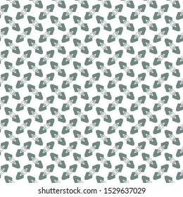 Seamless vector pattern in geometric ornamental style