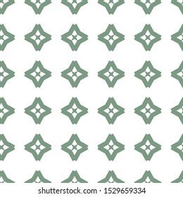 Seamless vector pattern in geometric ornamental style