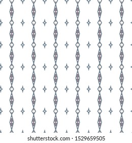 Seamless vector pattern in geometric ornamental style