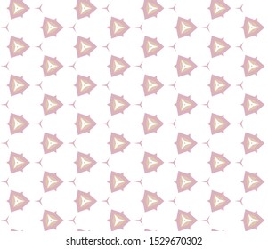 Seamless vector pattern in geometric ornamental style