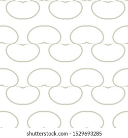 Seamless vector pattern in geometric ornamental style