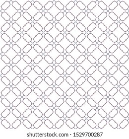 Seamless vector pattern in geometric ornamental style