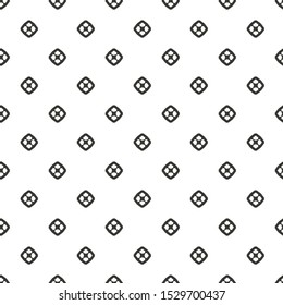 Seamless vector pattern in geometric ornamental style