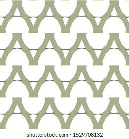 Seamless vector pattern in geometric ornamental style