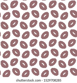 Seamless vector pattern in geometric ornamental style