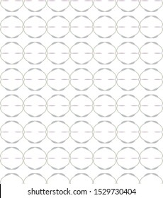 Seamless vector pattern in geometric ornamental style