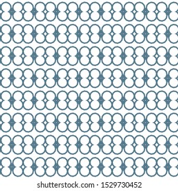 Seamless vector pattern in geometric ornamental style