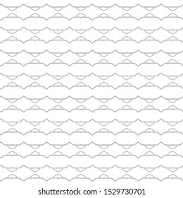 Seamless vector pattern in geometric ornamental style