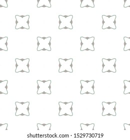 Seamless vector pattern in geometric ornamental style