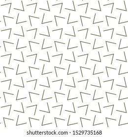 Seamless vector pattern in geometric ornamental style