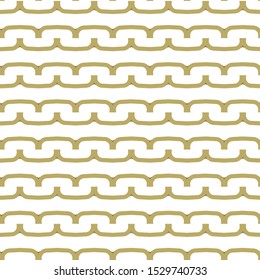 Seamless vector pattern in geometric ornamental style