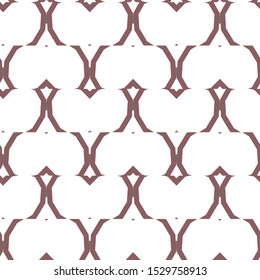 Seamless vector pattern in geometric ornamental style