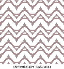 Seamless vector pattern in geometric ornamental style