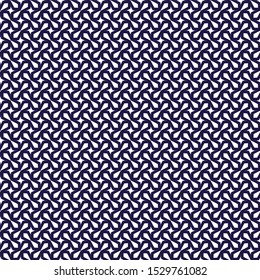 Seamless vector pattern in geometric ornamental style