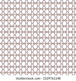 Seamless vector pattern in geometric ornamental style