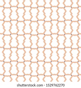 Seamless vector pattern in geometric ornamental style