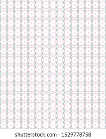 Seamless vector pattern in geometric ornamental style