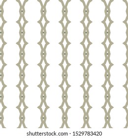 Seamless vector pattern in geometric ornamental style