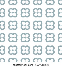 Seamless vector pattern in geometric ornamental style