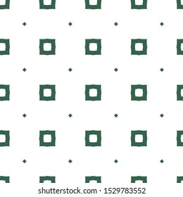 Seamless vector pattern in geometric ornamental style