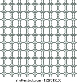 Seamless vector pattern in geometric ornamental style